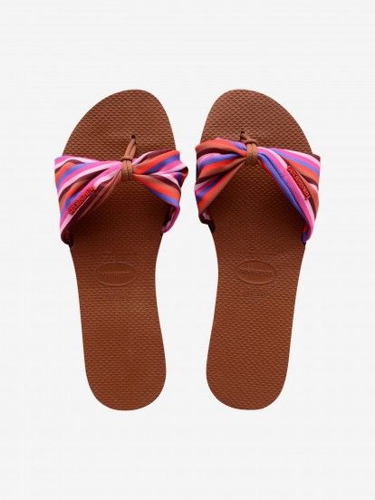 Havaianas You Saint Tropez Print Slides