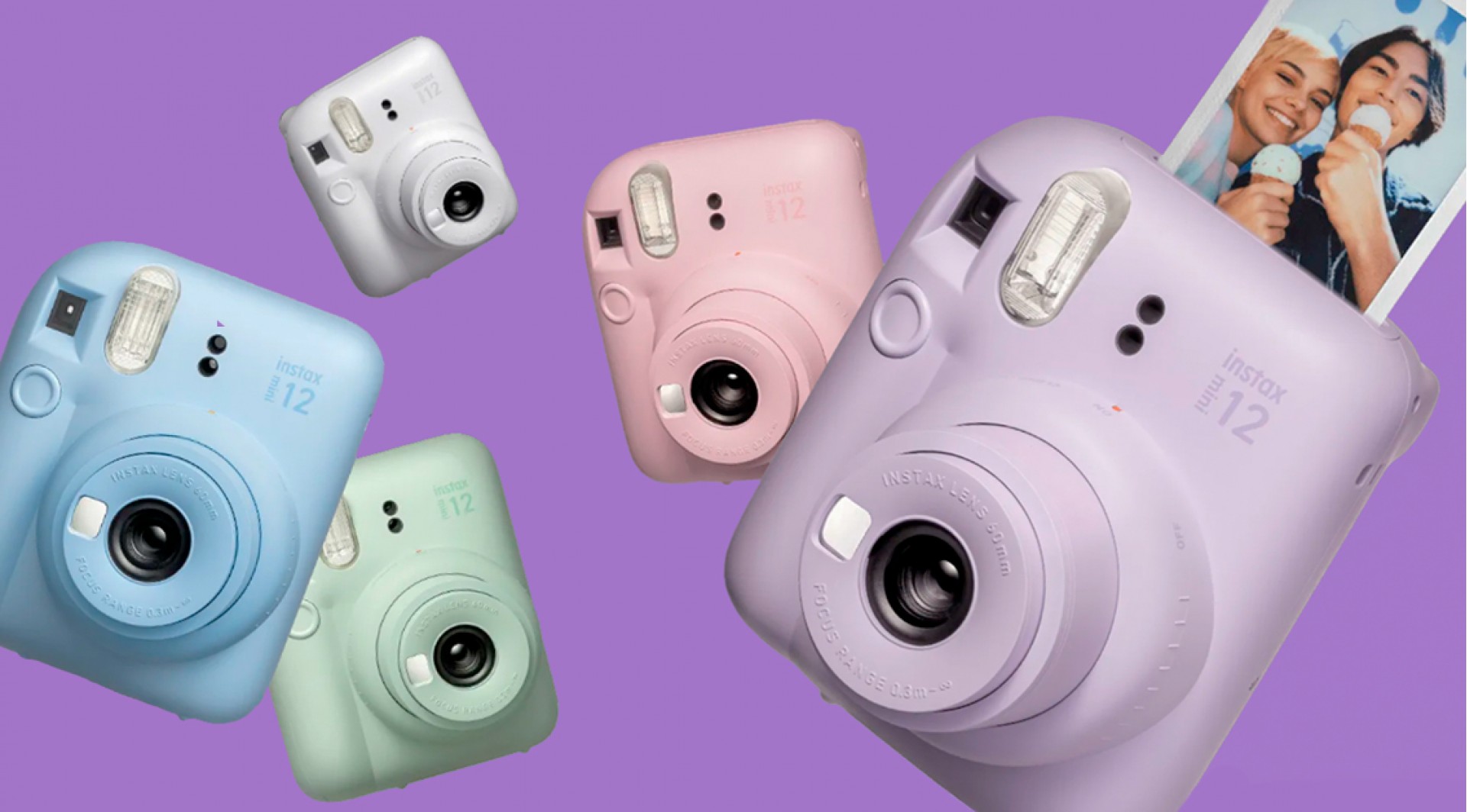 Instax mini 12: A nova mquina fotogrfica da Fujifilm