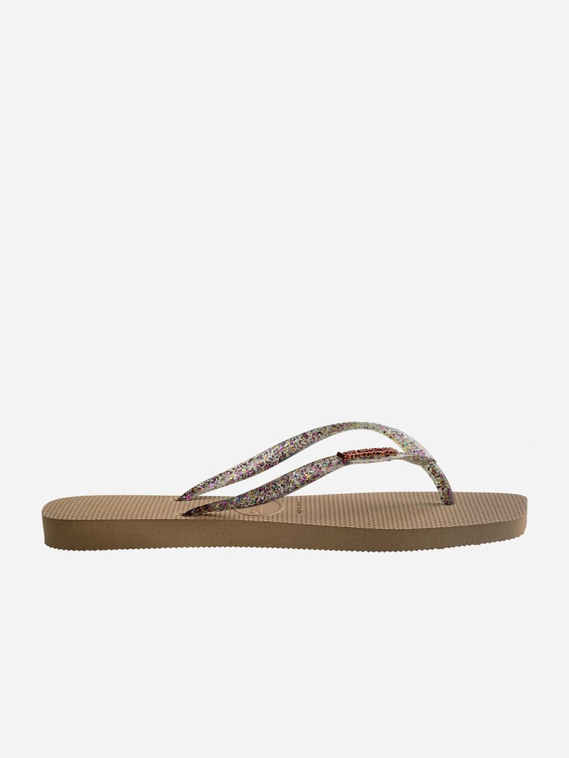 Chanclas Havaianas Square Logo Metallic