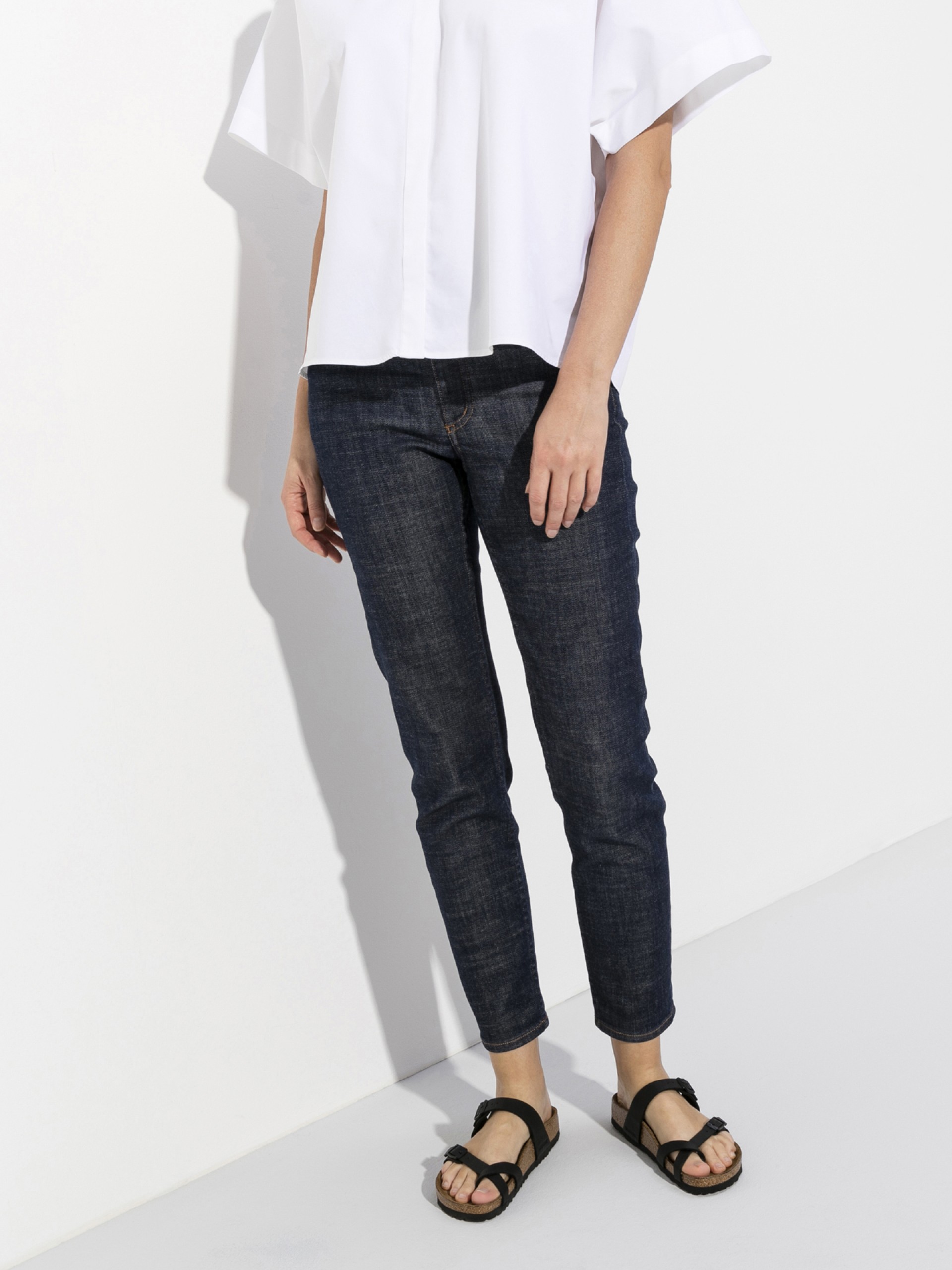 Chinelos Birkenstock Mayari Birko-Flor Pretos