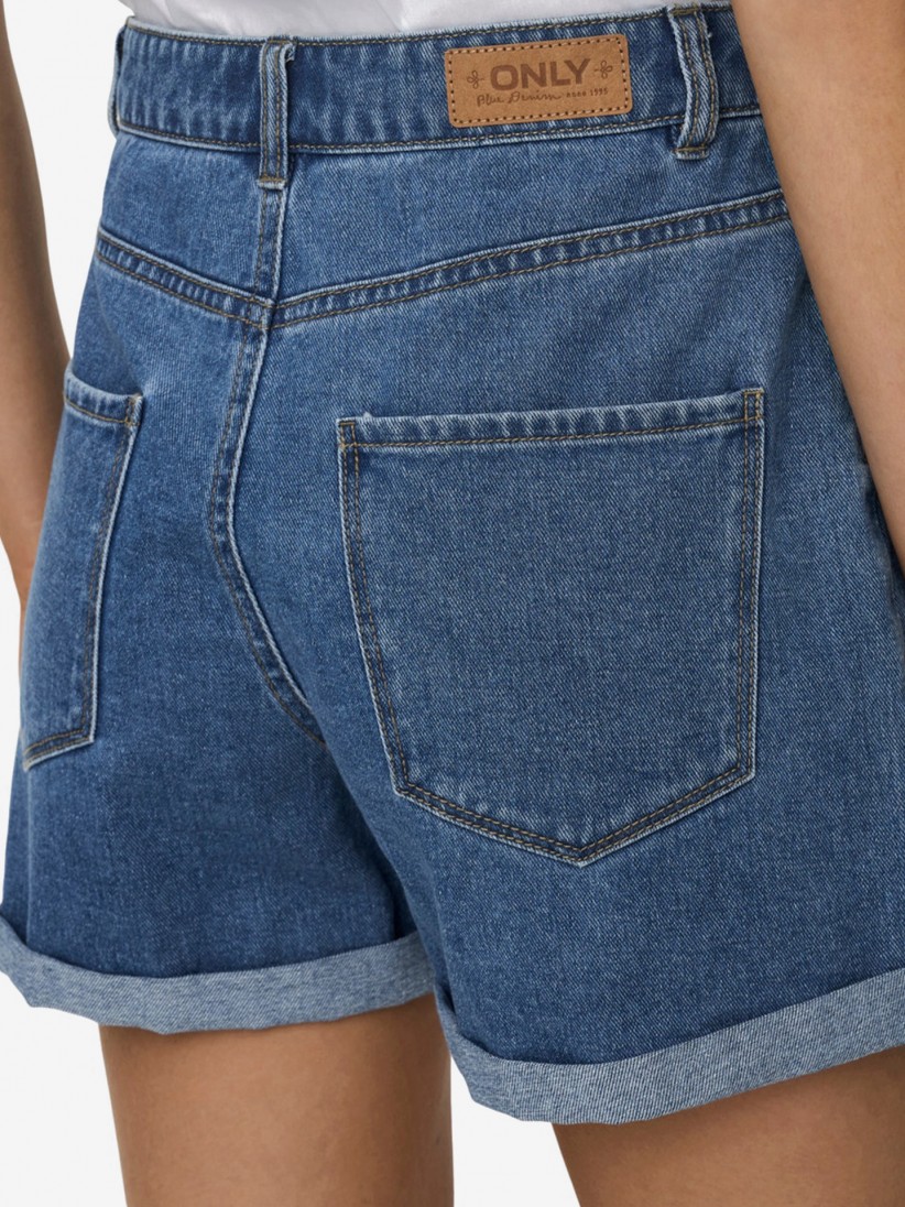 Only ONLVega High-Waist Mom Shorts