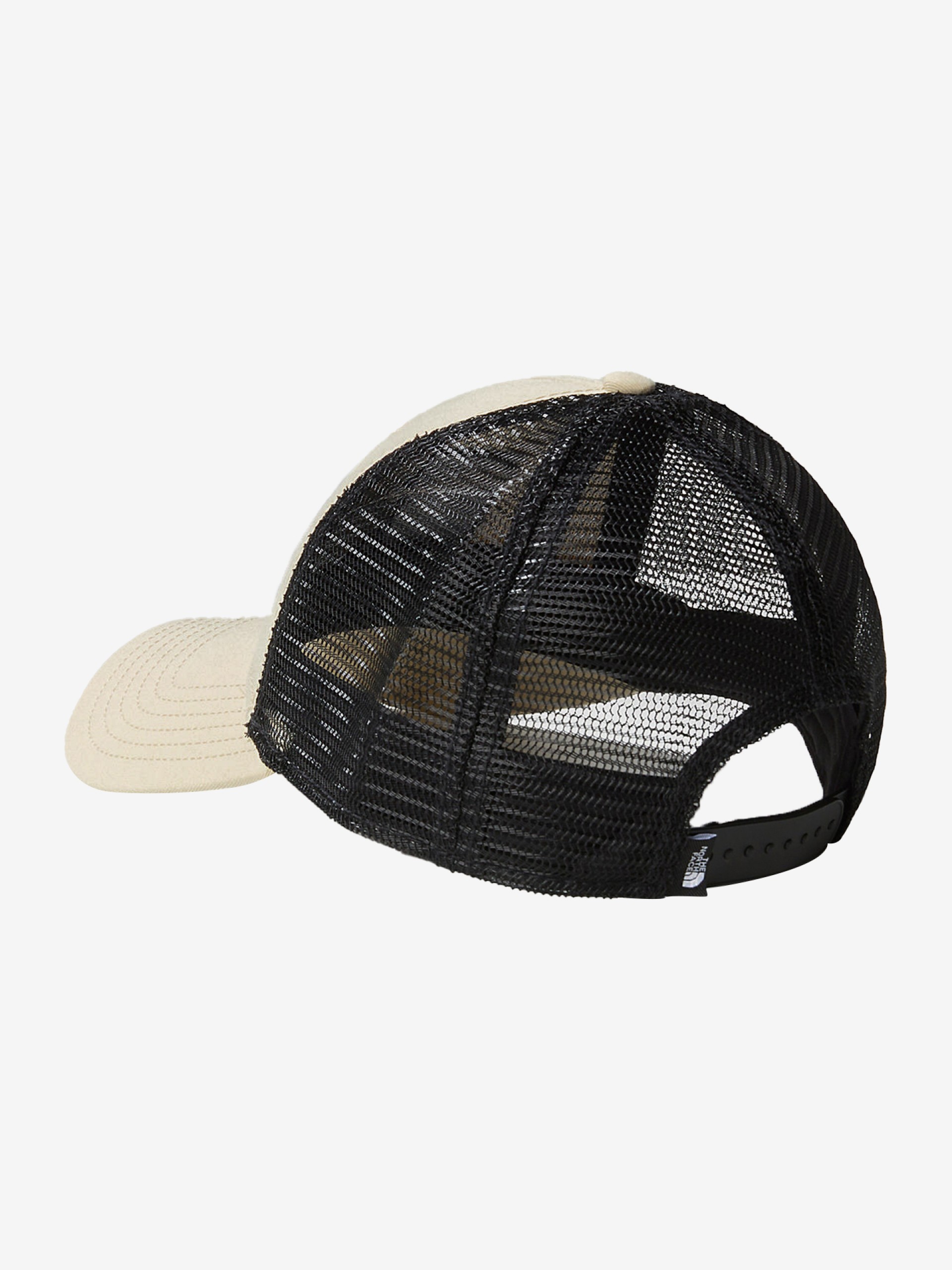 The North Face Mudder Trucker Beige and Black Cap