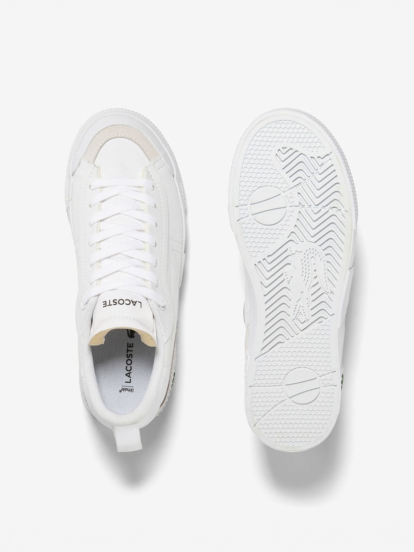 Amazon.com | Lacoste L001 Crafted 123 1 Off-White/Off-White 5 M | Shoes