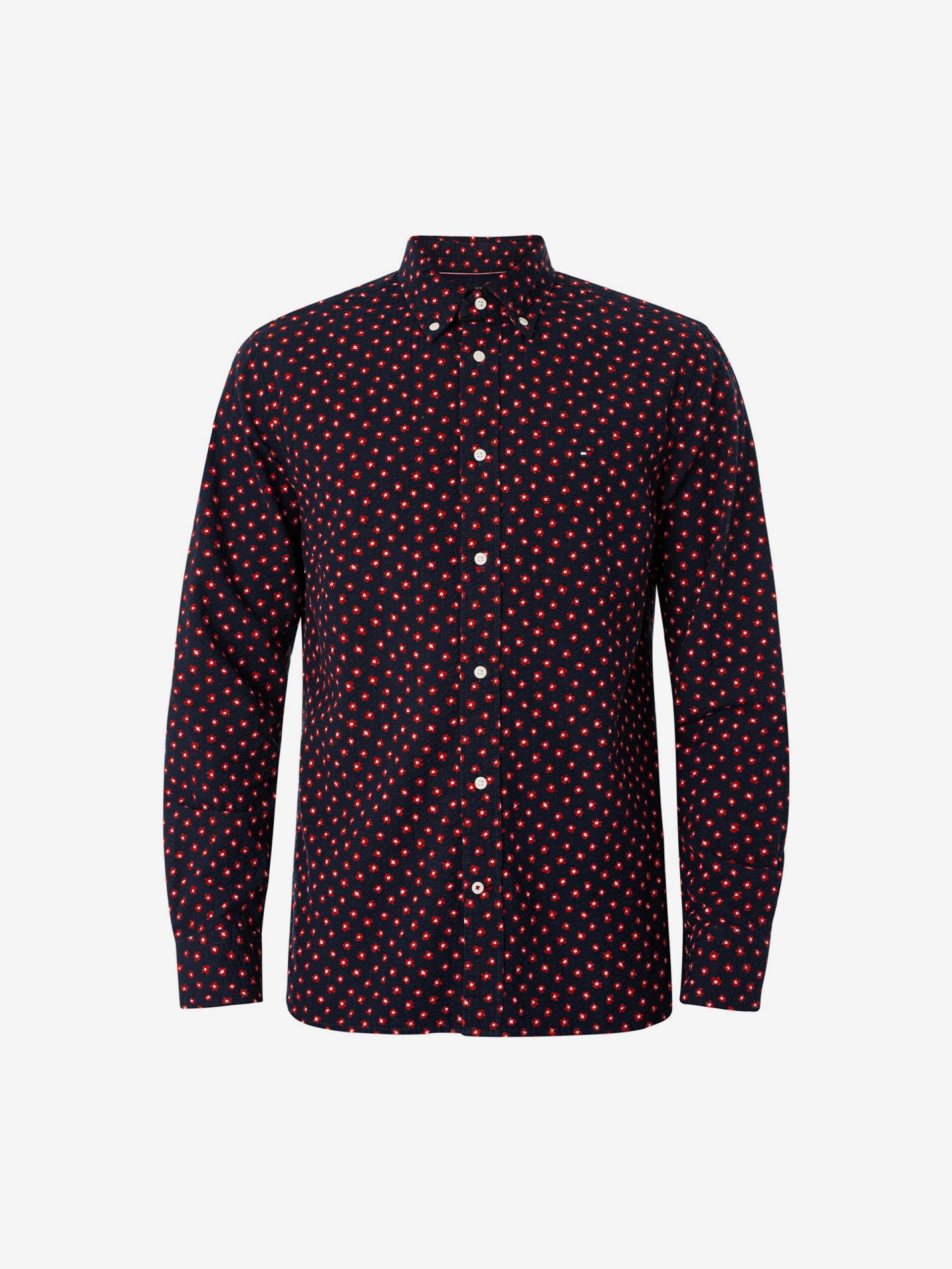 Camisa Tommy Hilfiger Floral Print Seersucker