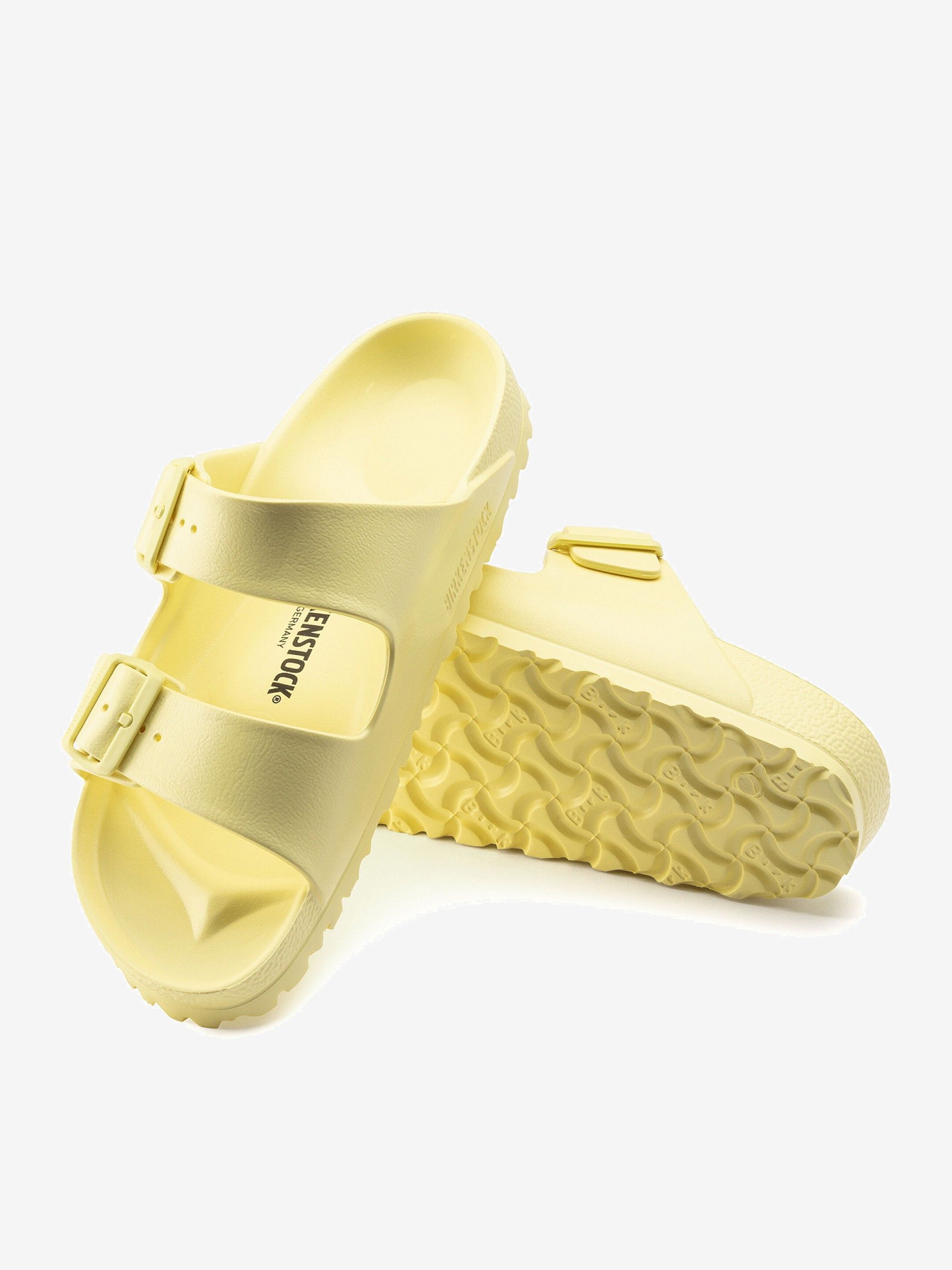 Birkenstock Arizona Eva Yellow Slides