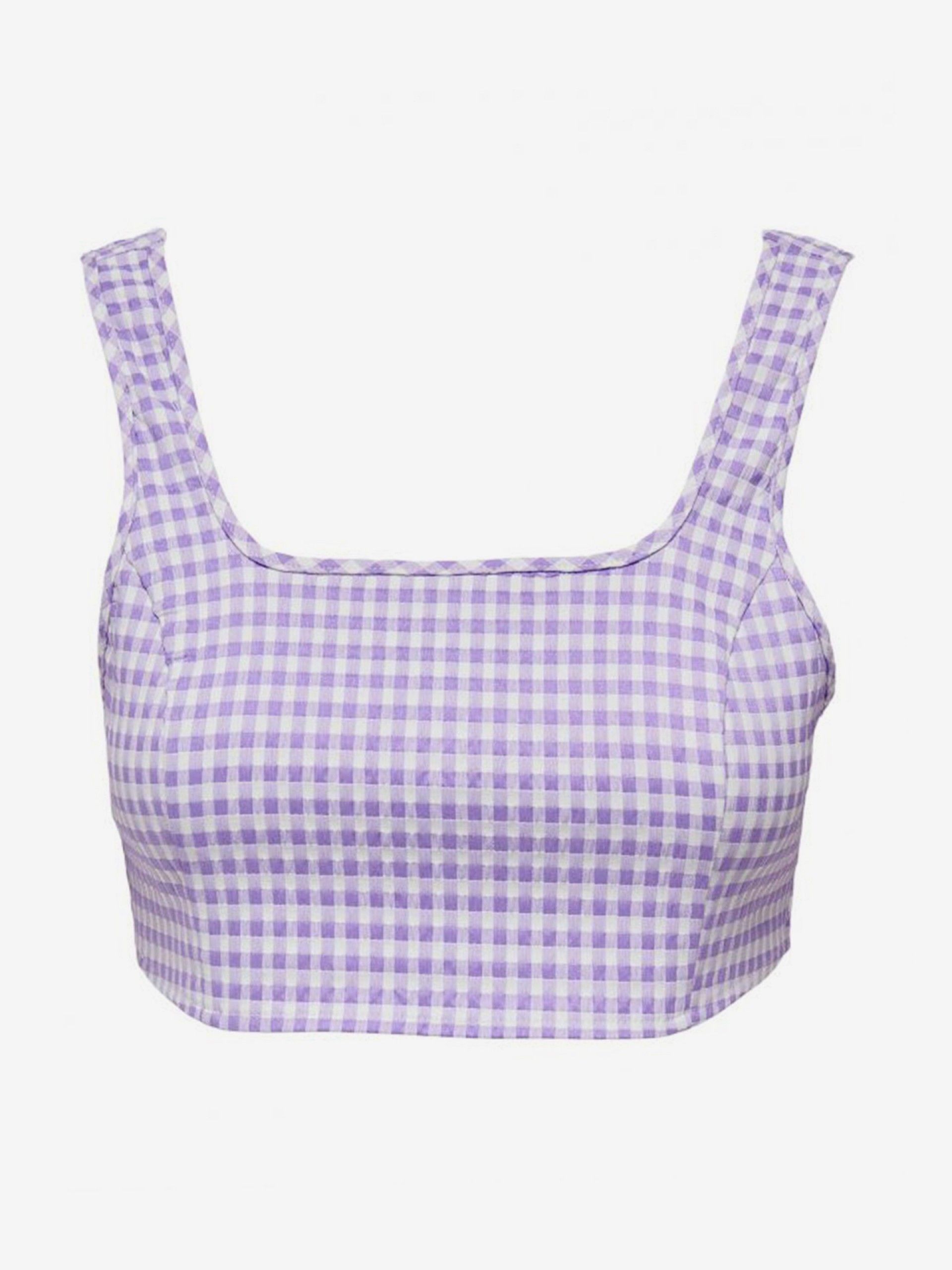 Top Only ONLCarola Crop Check