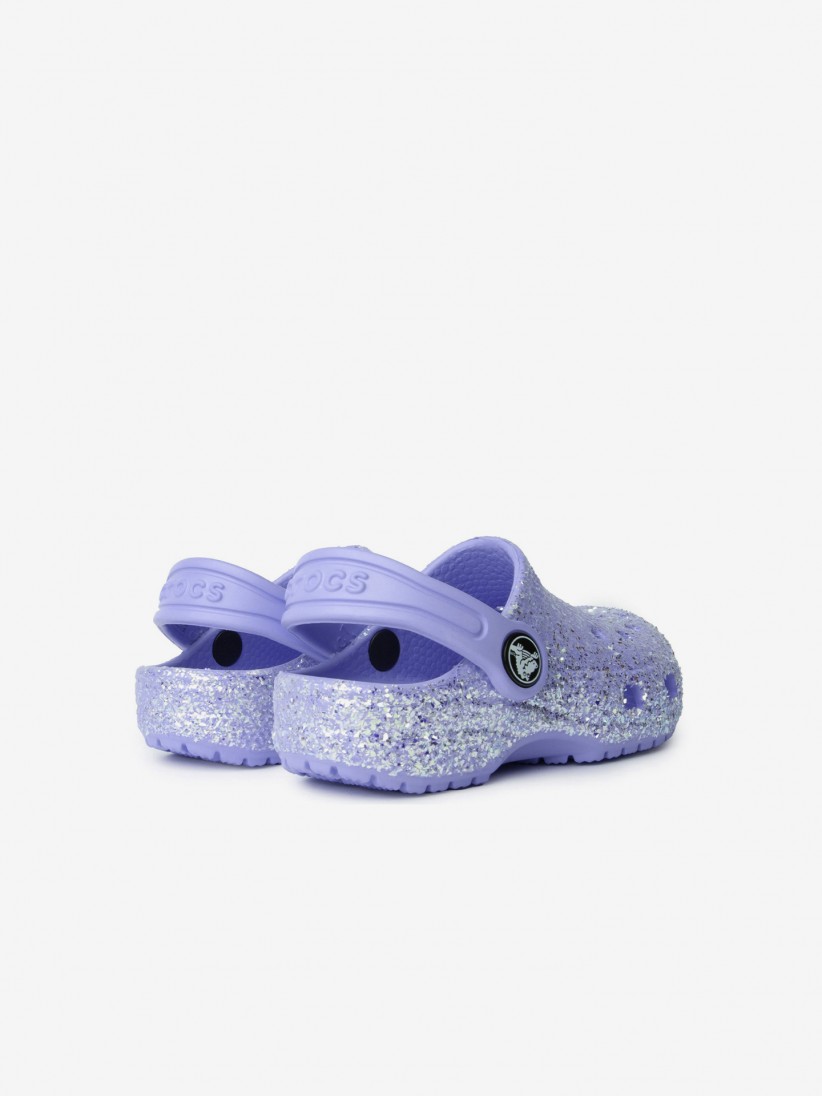 Crocs Classic Glitter Clog T Sandals