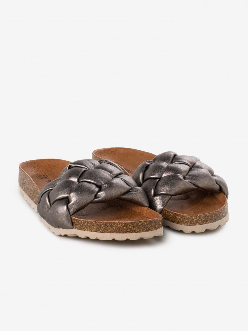 Chanclas Verbenas Rai Trenza Soft Metal