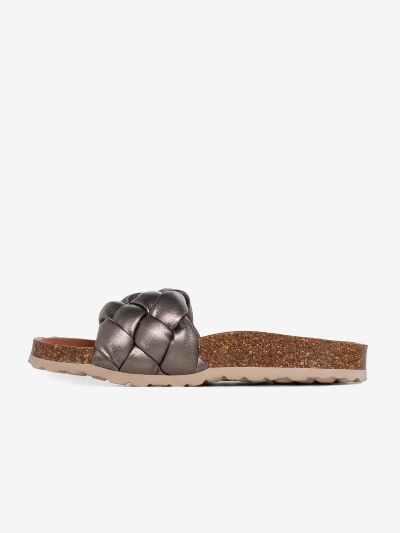 Chanclas Verbenas Rai Trenza Soft Metal