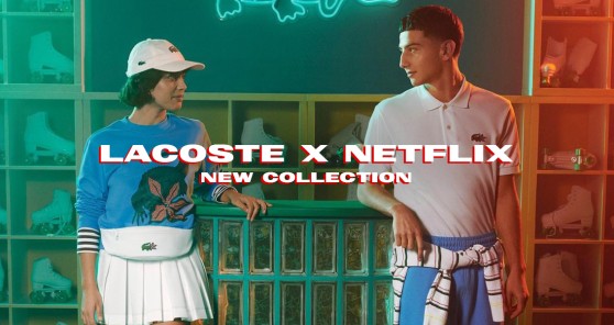 Nova coleo Lacoste x Netflix: uma colaborao imperdvel