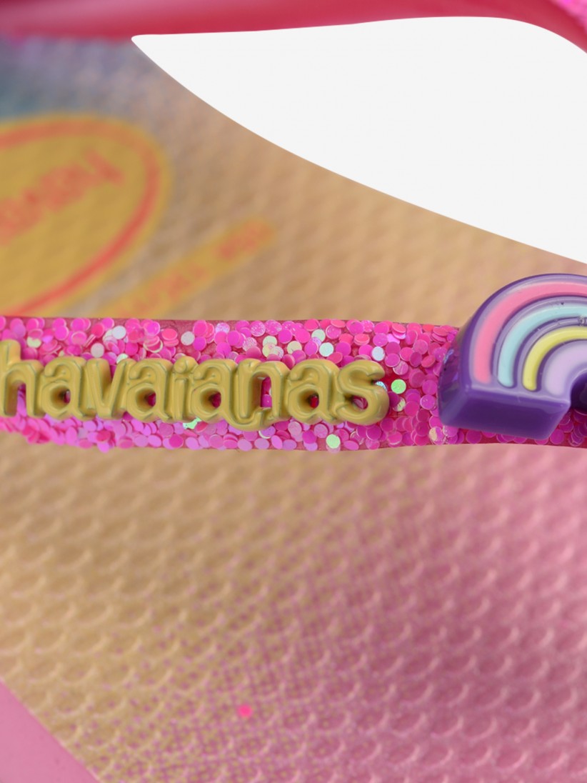 Havaianas Slim Glitter Trendy Kids Flip Flops