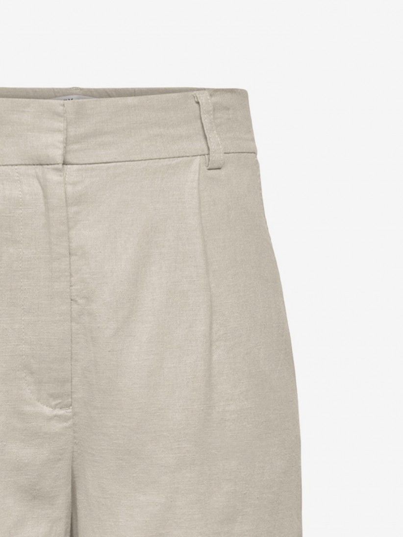 Only ONLCaro High-Waist Long Linen Blend Tlr Shorts