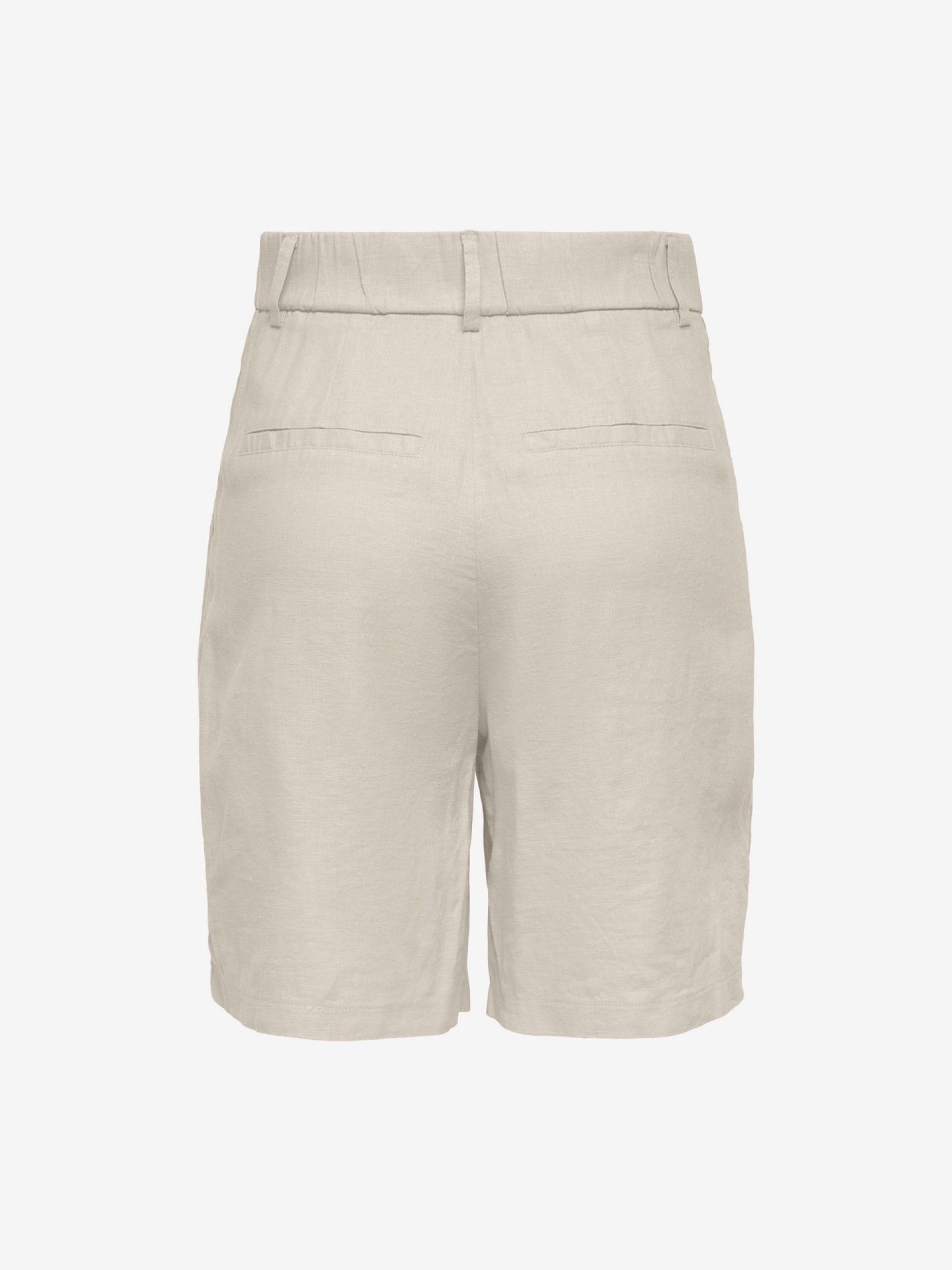 Pantalones Cortos Only ONLCaro High-Waist Long Linen Blend Tlr