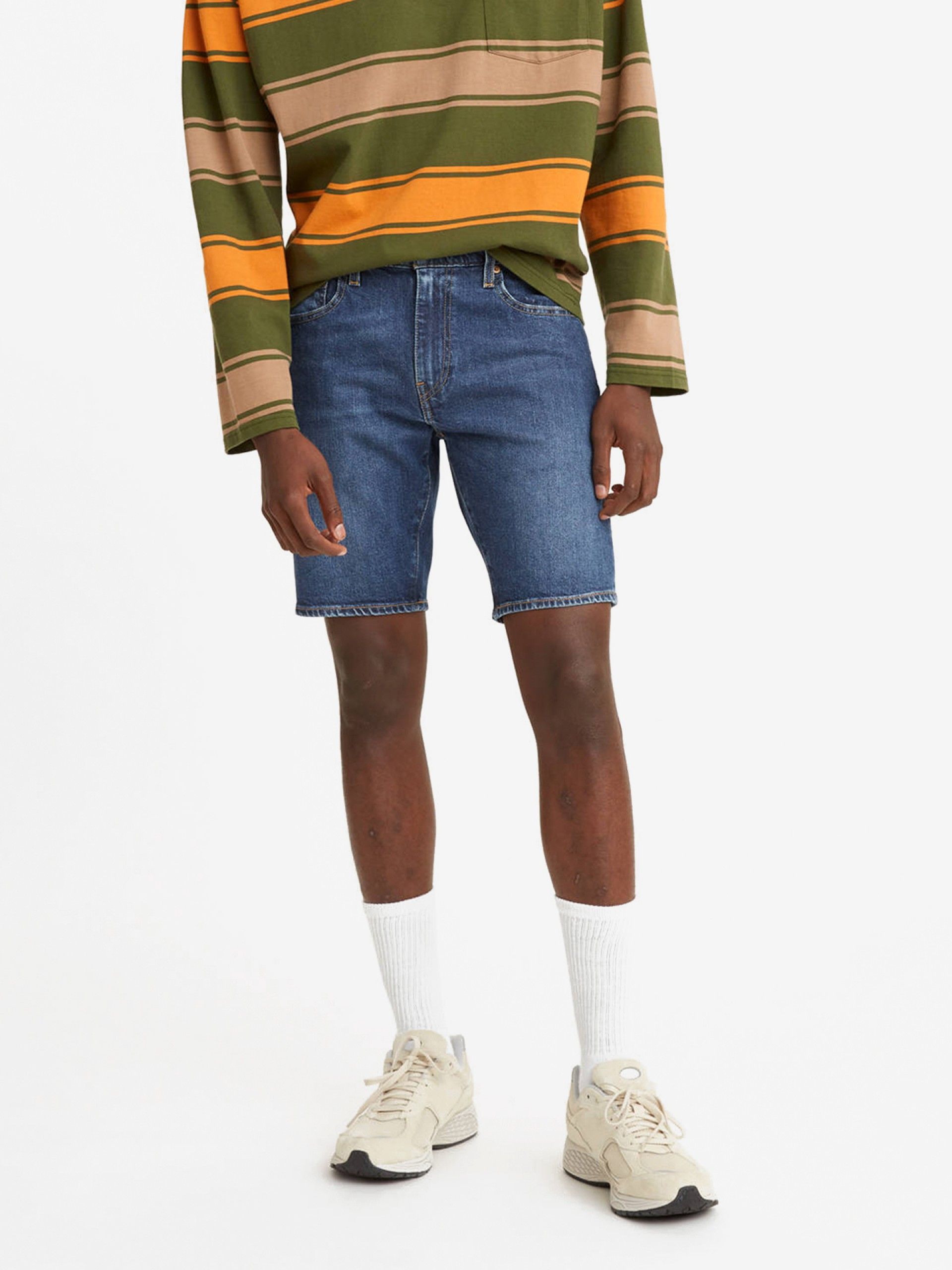 Pantalones Cortos Levis 412 Slim