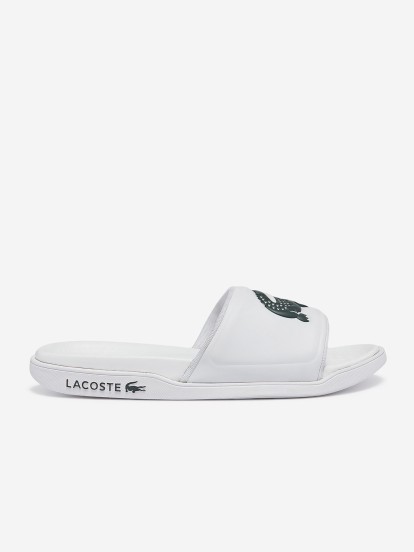 Lacoste Croco Dualiste Logo Slides