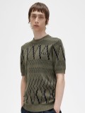 T-shirt Fred Perry Argyle Knitted