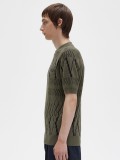 T-shirt Fred Perry Argyle Knitted