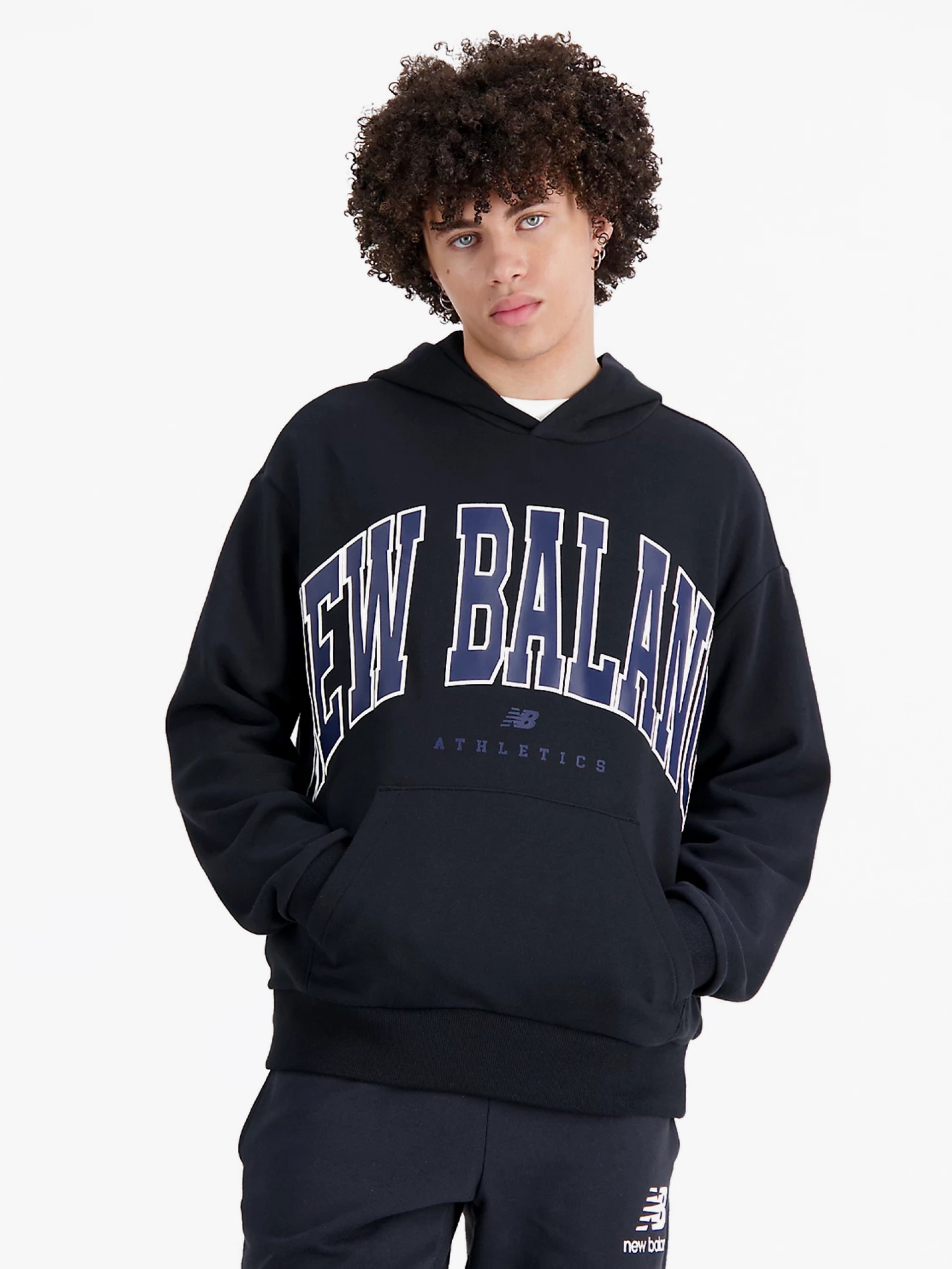 Camisola com Capuz New Balance Uni-ssentials Warped Classics