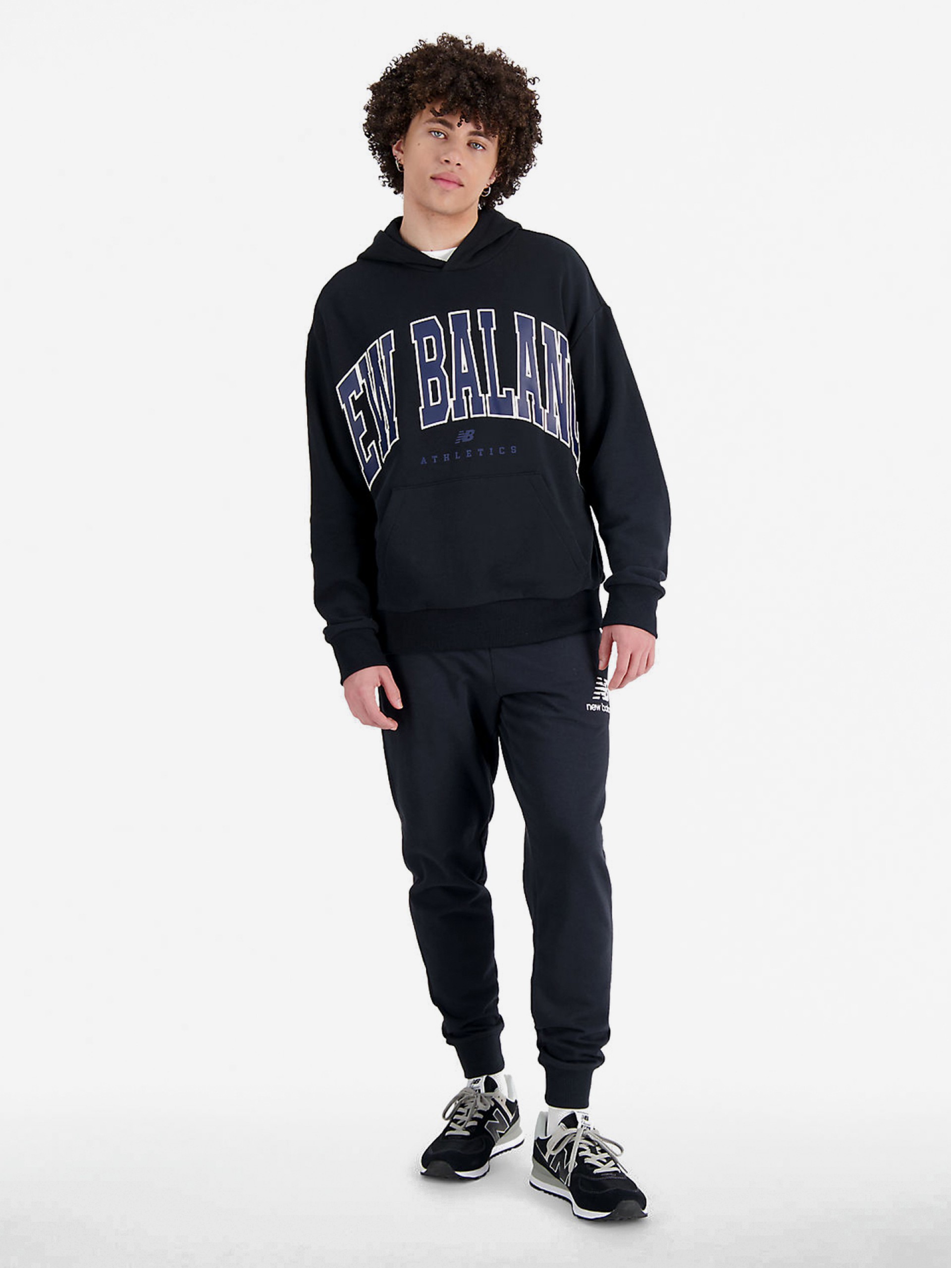 Camisola com Capuz New Balance Uni-ssentials Warped Classics