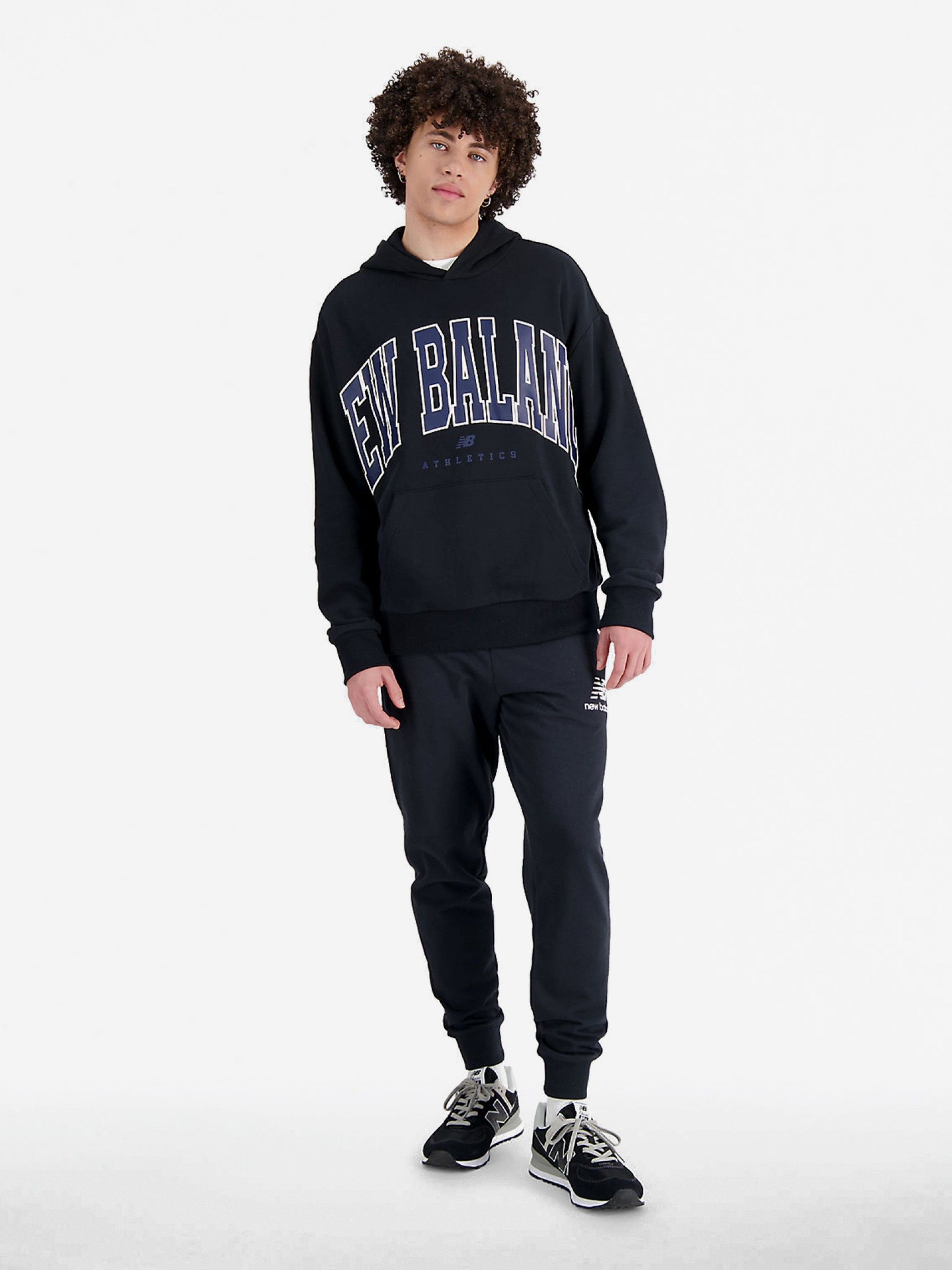 Camisola com Capuz New Balance Uni-ssentials Warped Classics