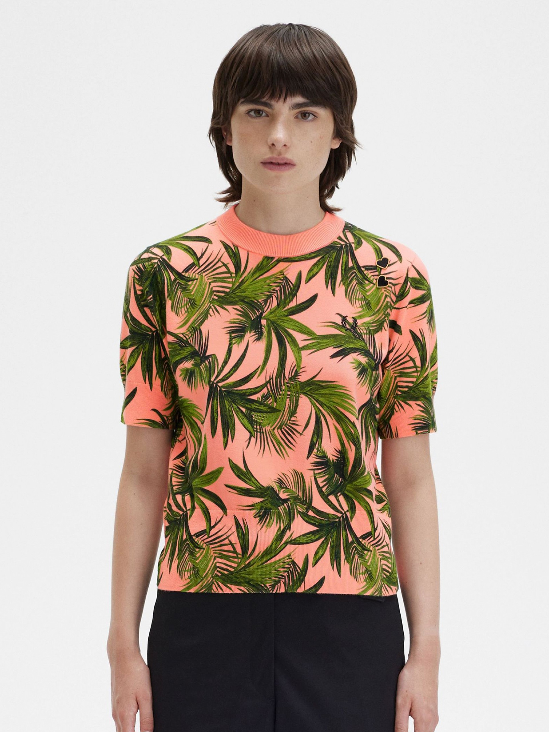 T-shirt Fred Perry Amy Winehouse Print