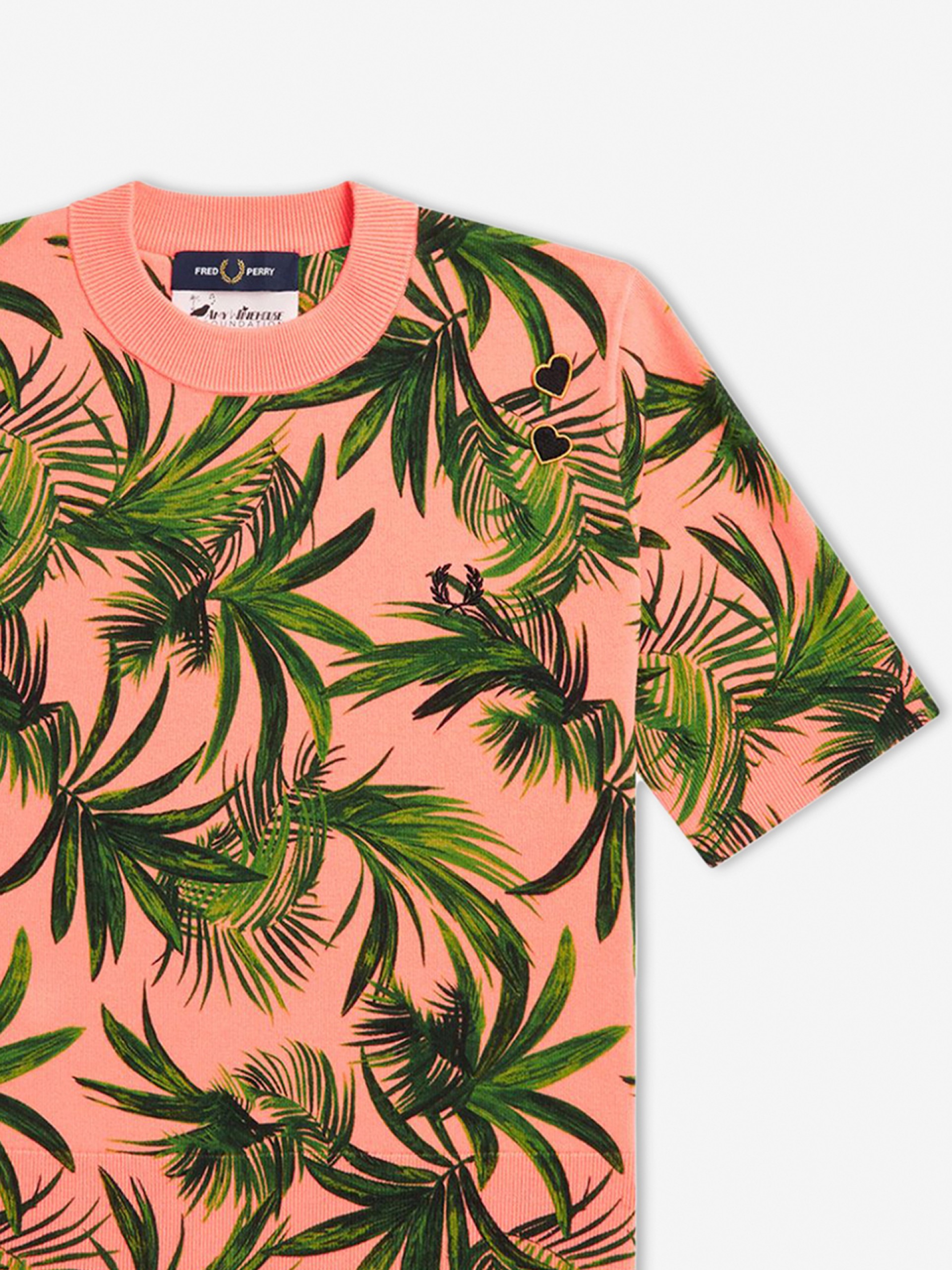 T-shirt Fred Perry Amy Winehouse Print