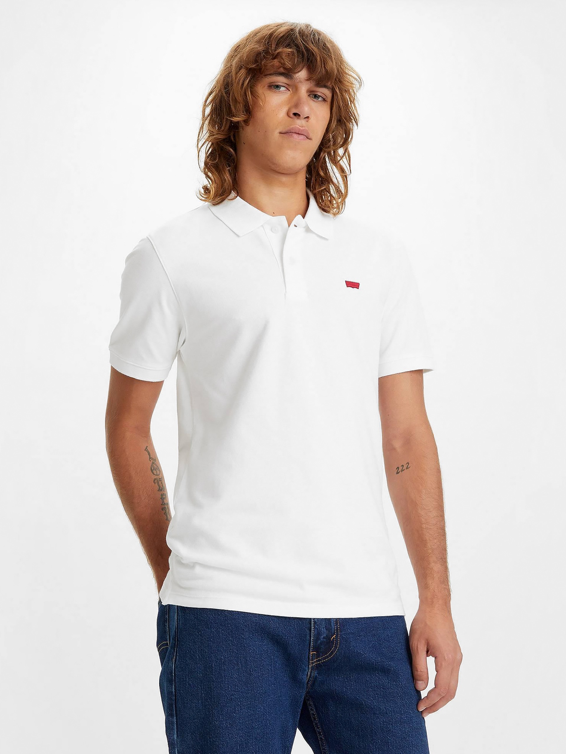 Levis Slim Housemark Polo Shirt