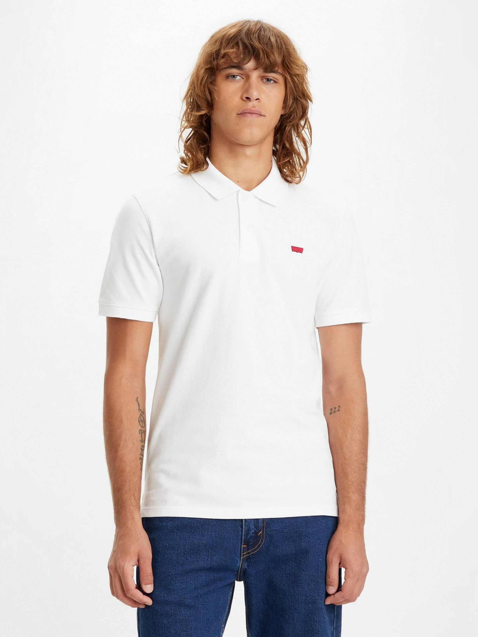 Levis Slim Housemark Polo Shirt
