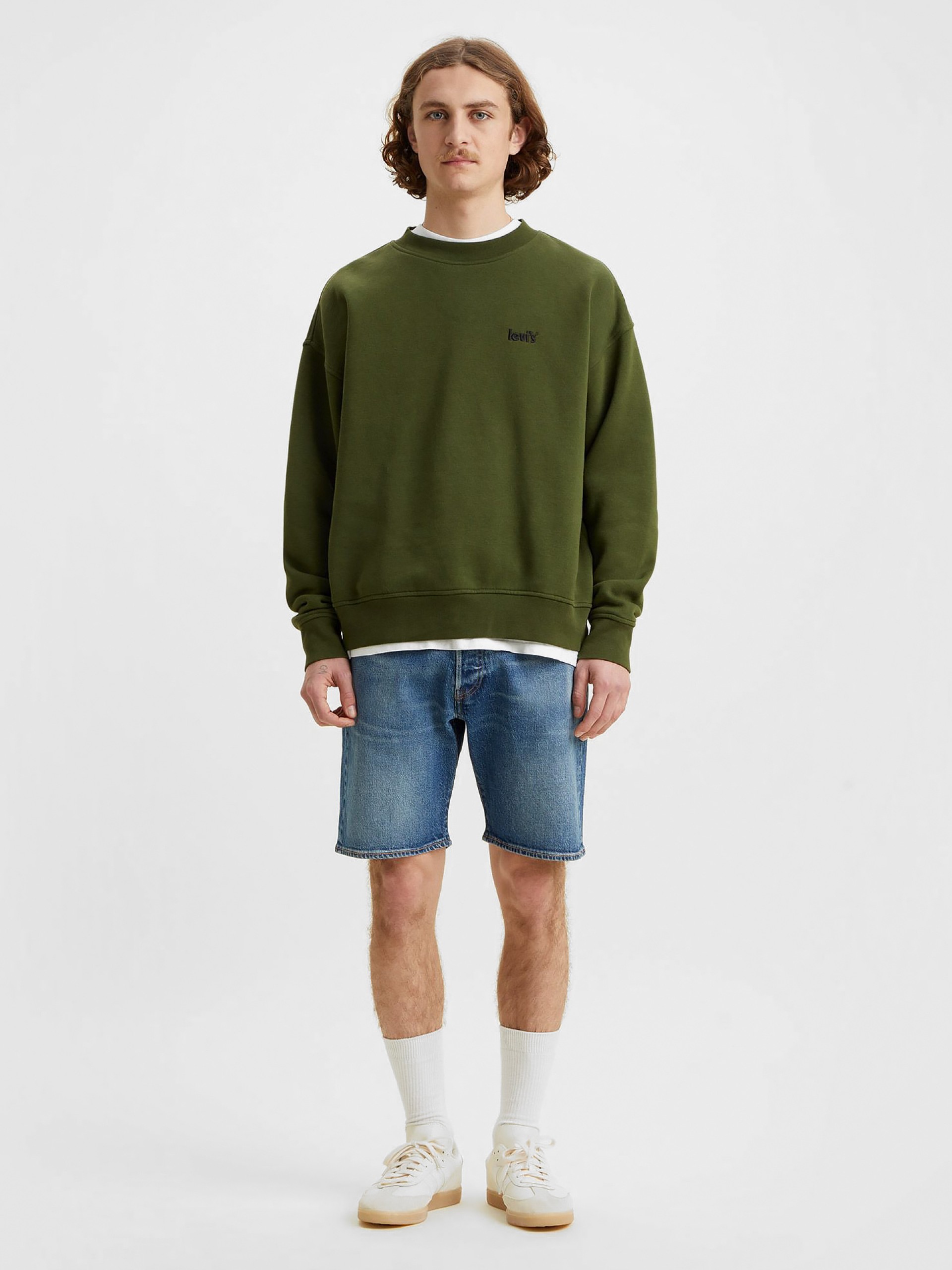 Calções Levis 501 Hemmed