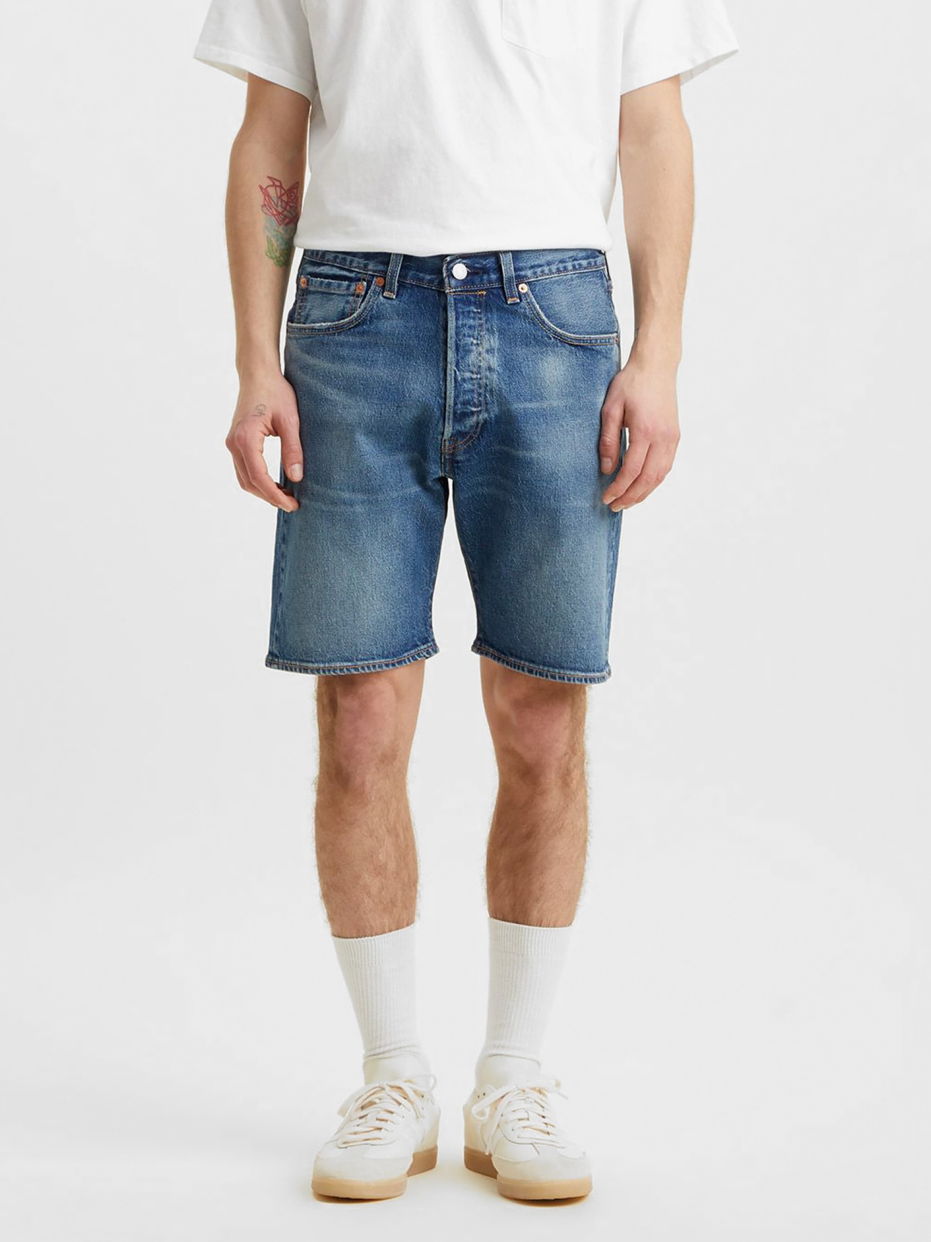 Calções Levis 501 Hemmed