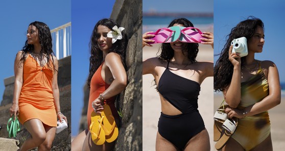 Moda de verano 2023: A la playa con Havaianas, Fujifilm y Only 