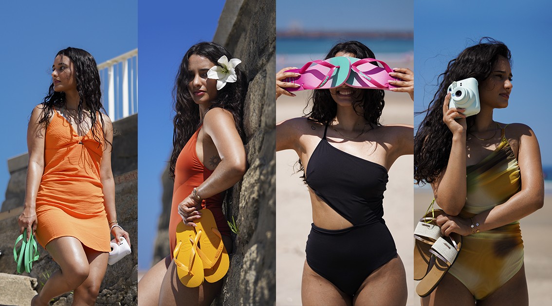 Moda de Vero 2023: Vai  praia com a Havaianas, Fujifilm e Only