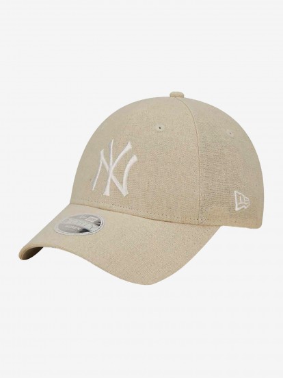 New Era New York Yankees Female Linen 9FORTY Cap