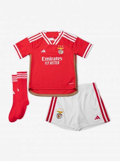 Adidas S. L. Benfica Home Kids 23/24 Kit