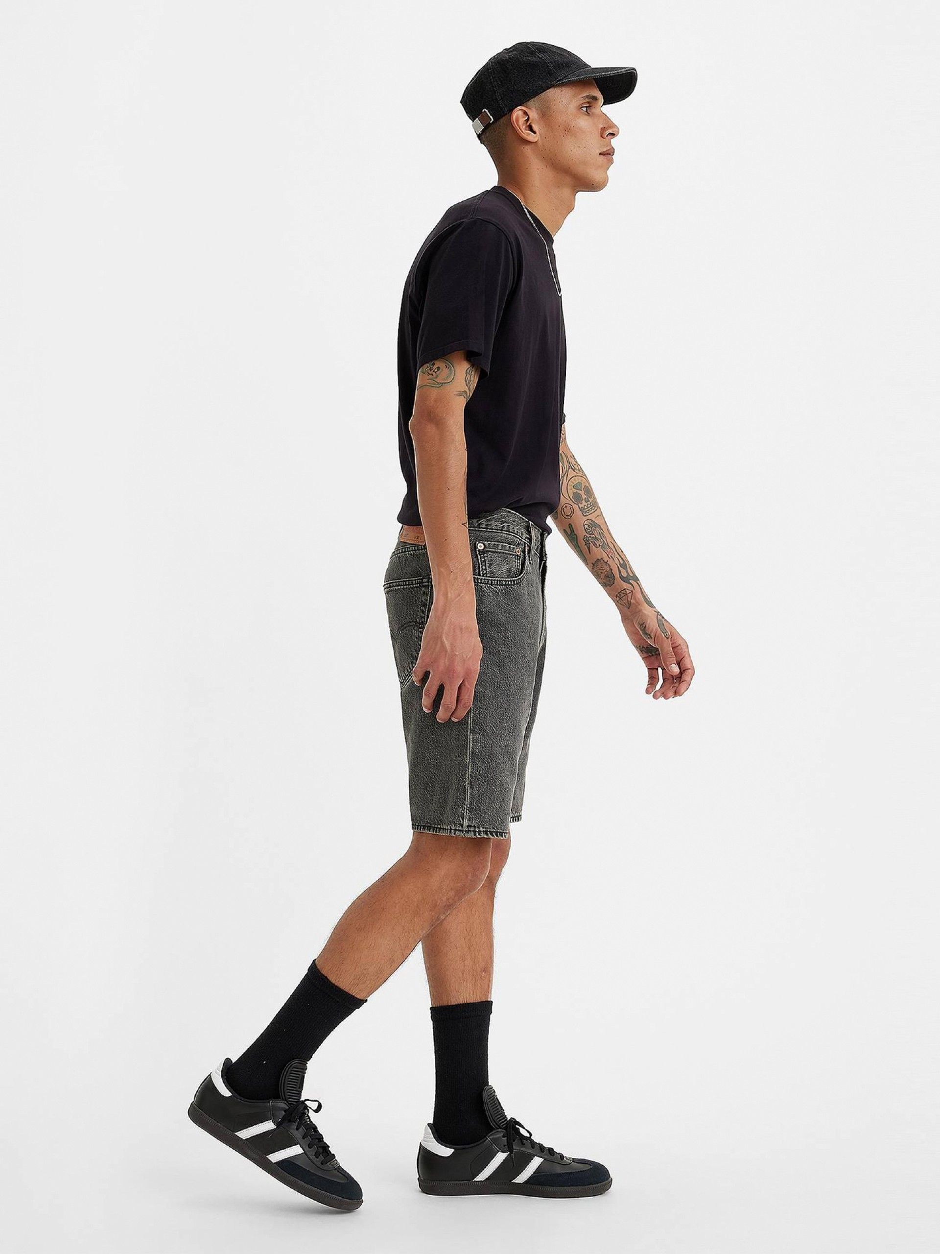 Calções Levis 501 Hemmed