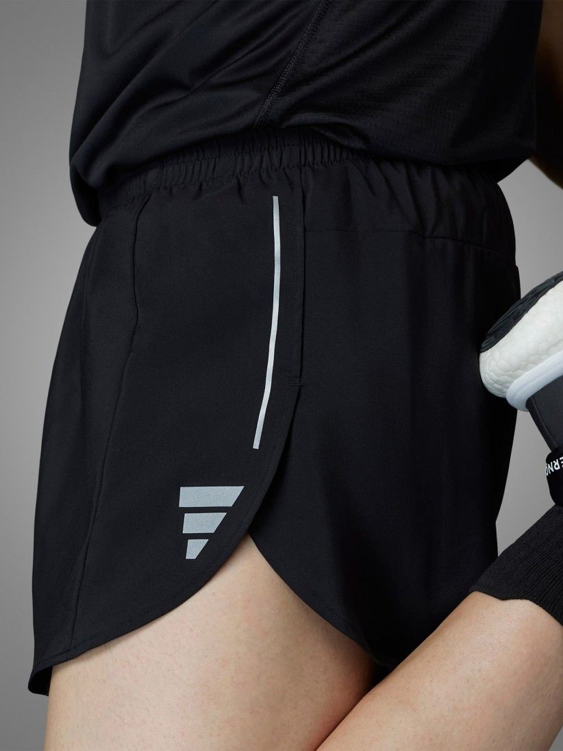 Adidas Own The Run Split Shorts