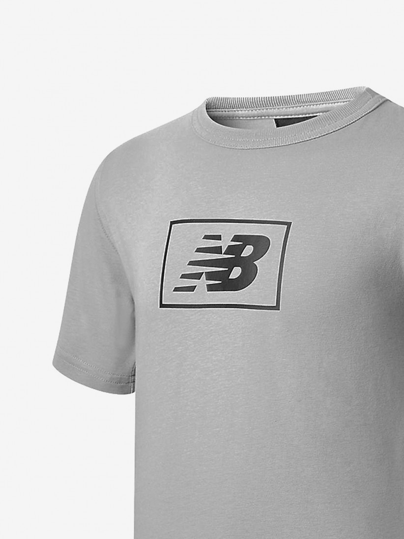 Camiseta New Balance Essentials Logo Kids
