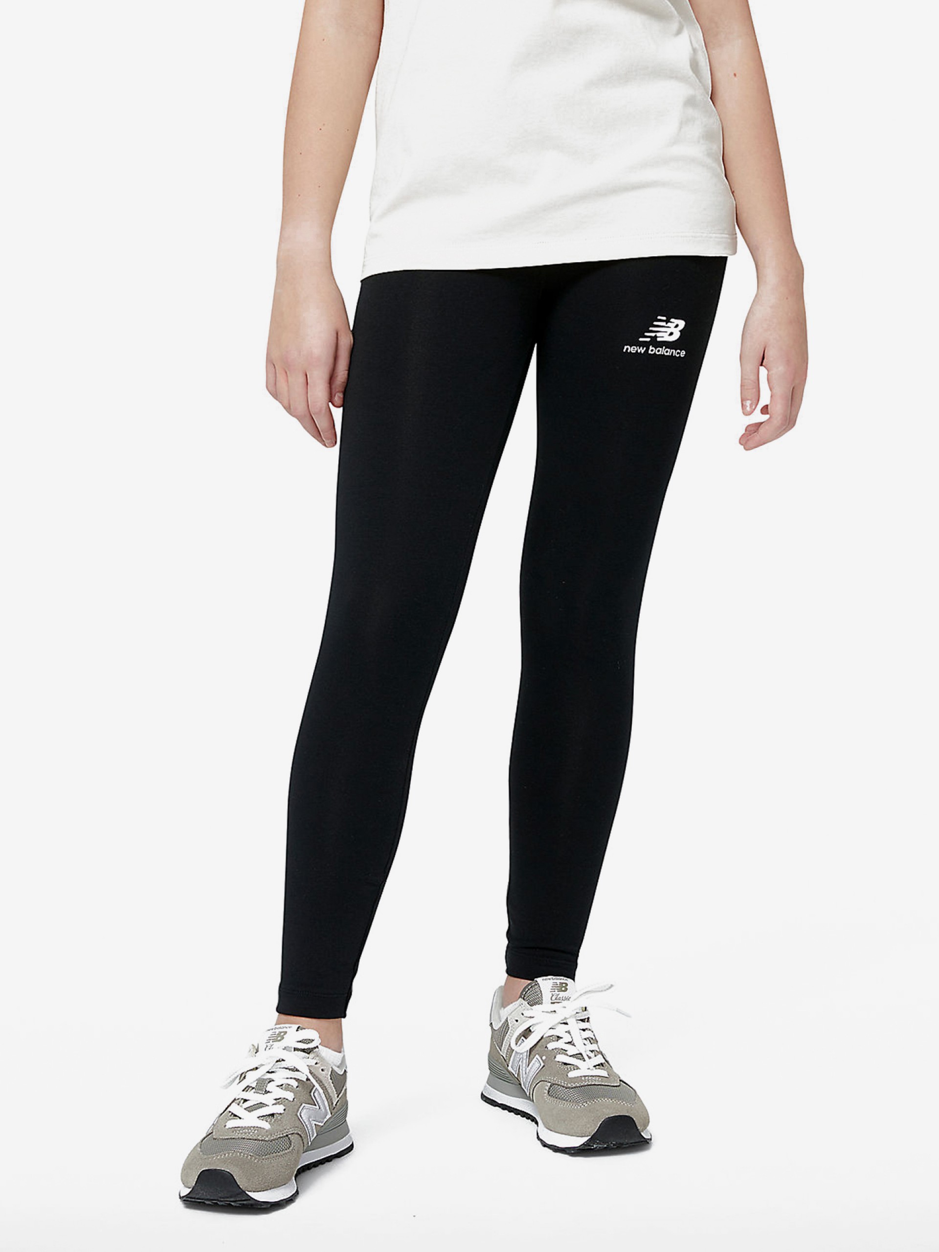 Leggings New Balance Essentials Stacked Logo Kids