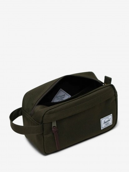 Necessaire Herschel Chapter Travel Kit Verde