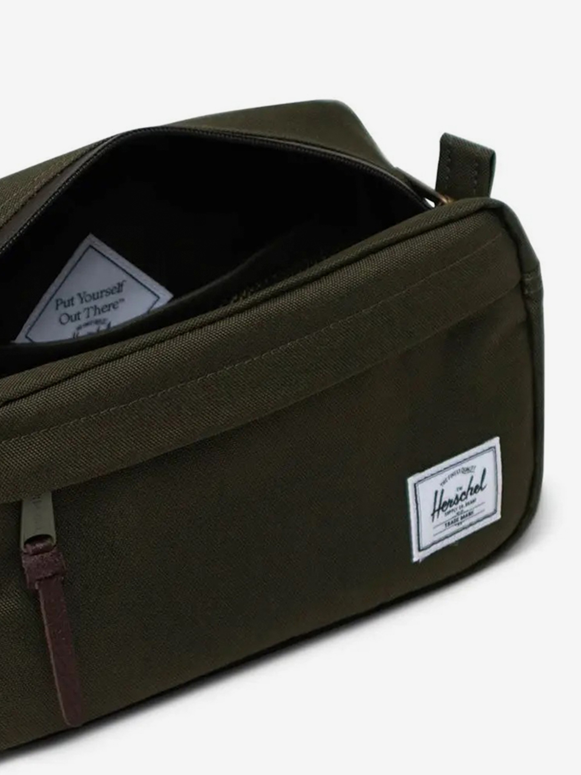 Necessaire Herschel Chapter Travel Kit Verde