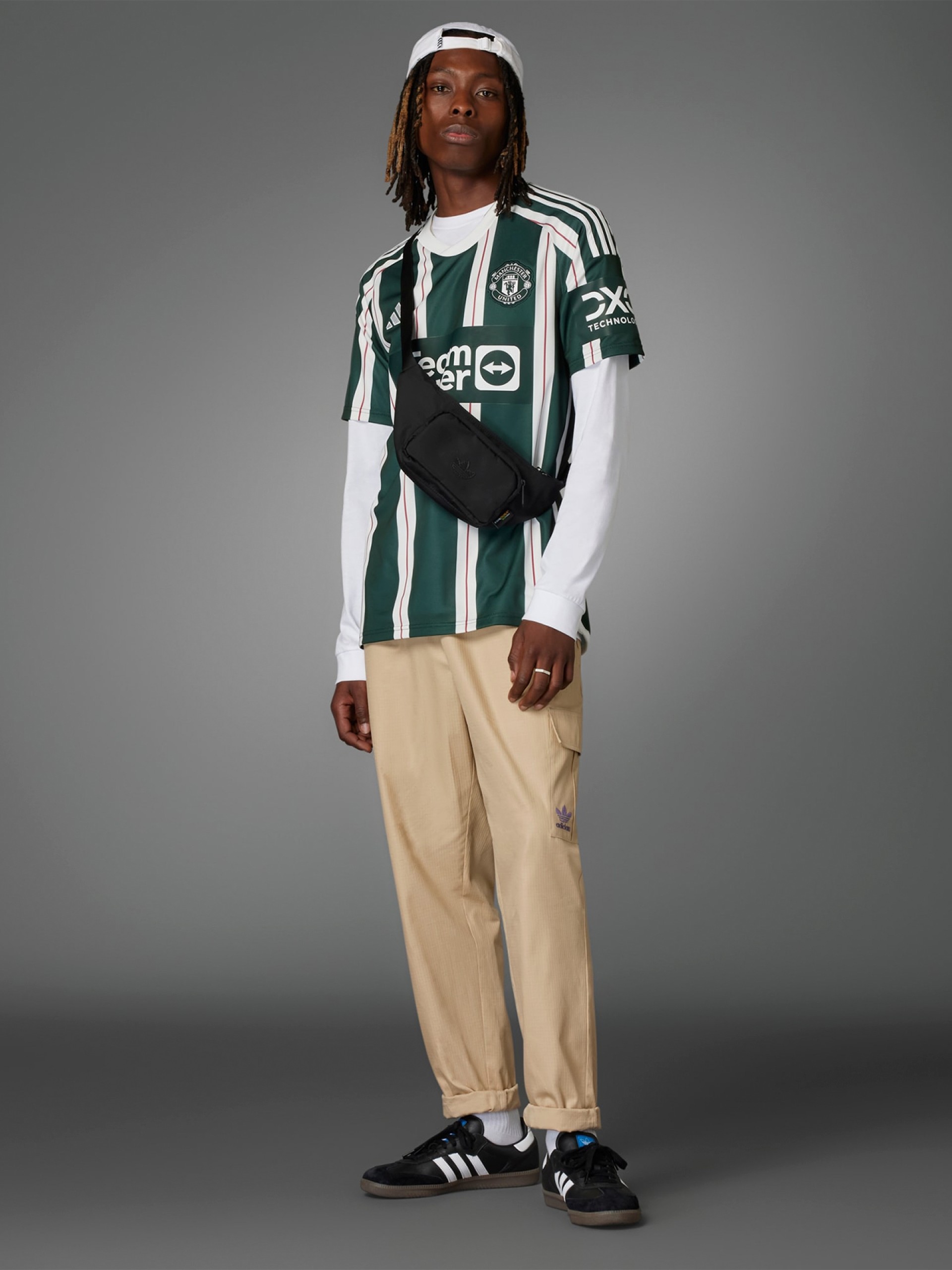 Adidas Manchester United F. C. Away 23/24 Jersey