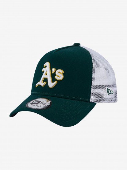 Gorra New Era Team Script Trucker Oakland Athletics
