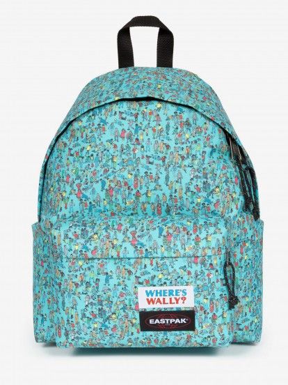 Eastpak Padded Pak'R Wally Pattern Blue Backpack