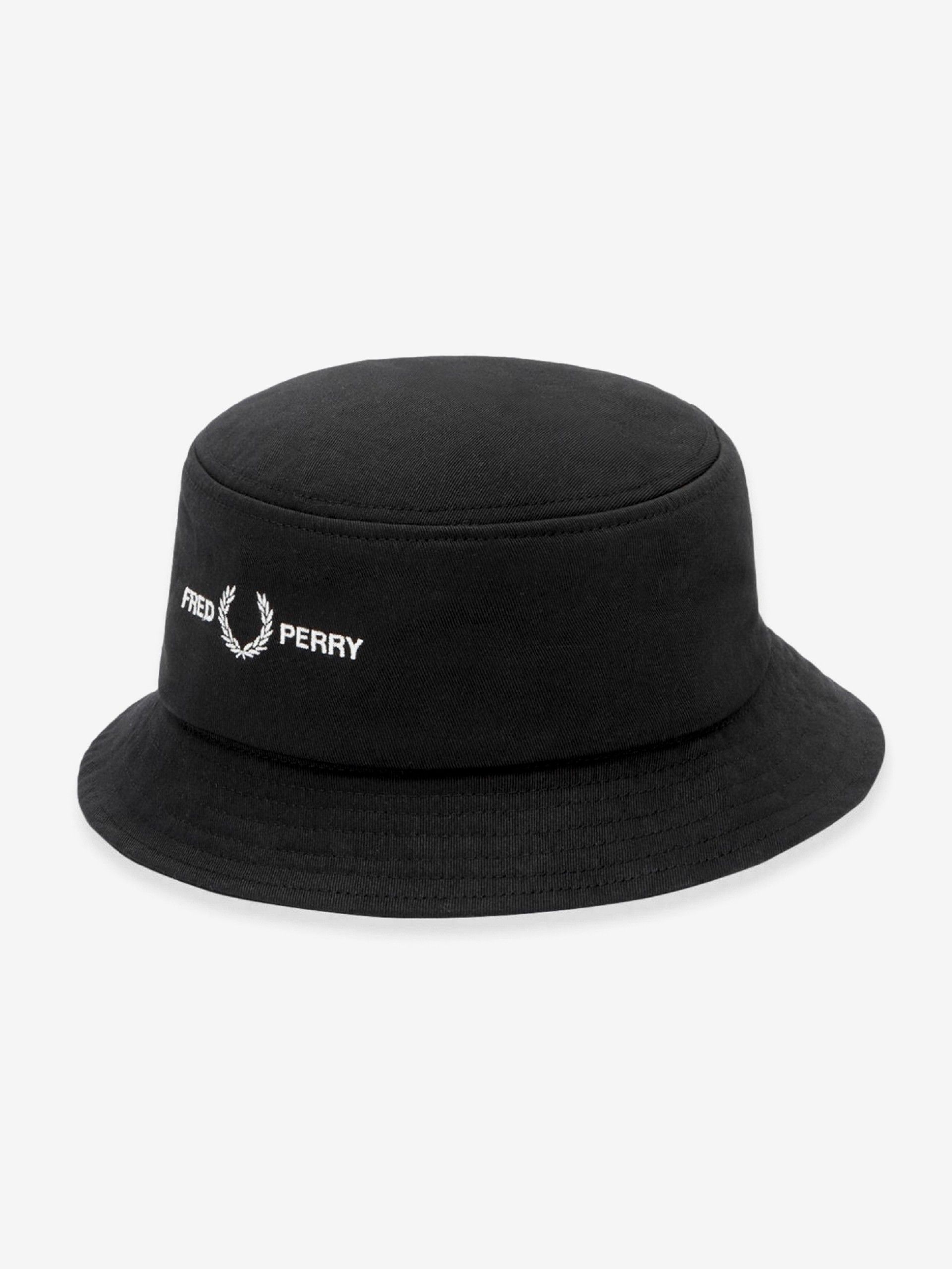 Chapéu Fred Perry Twill Graphic Branding Bucket