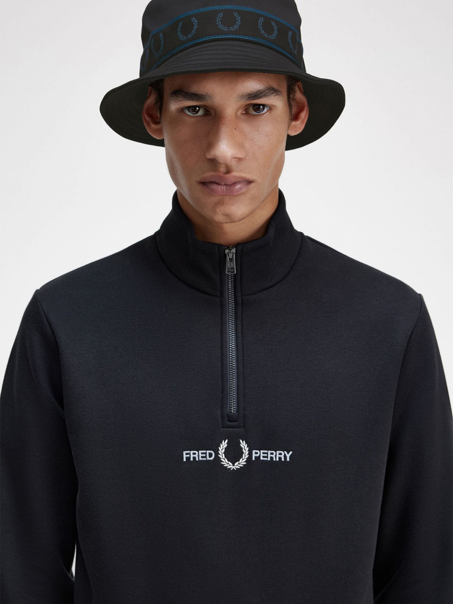 Chapéu Fred Perry Contrast Tricot Bucket