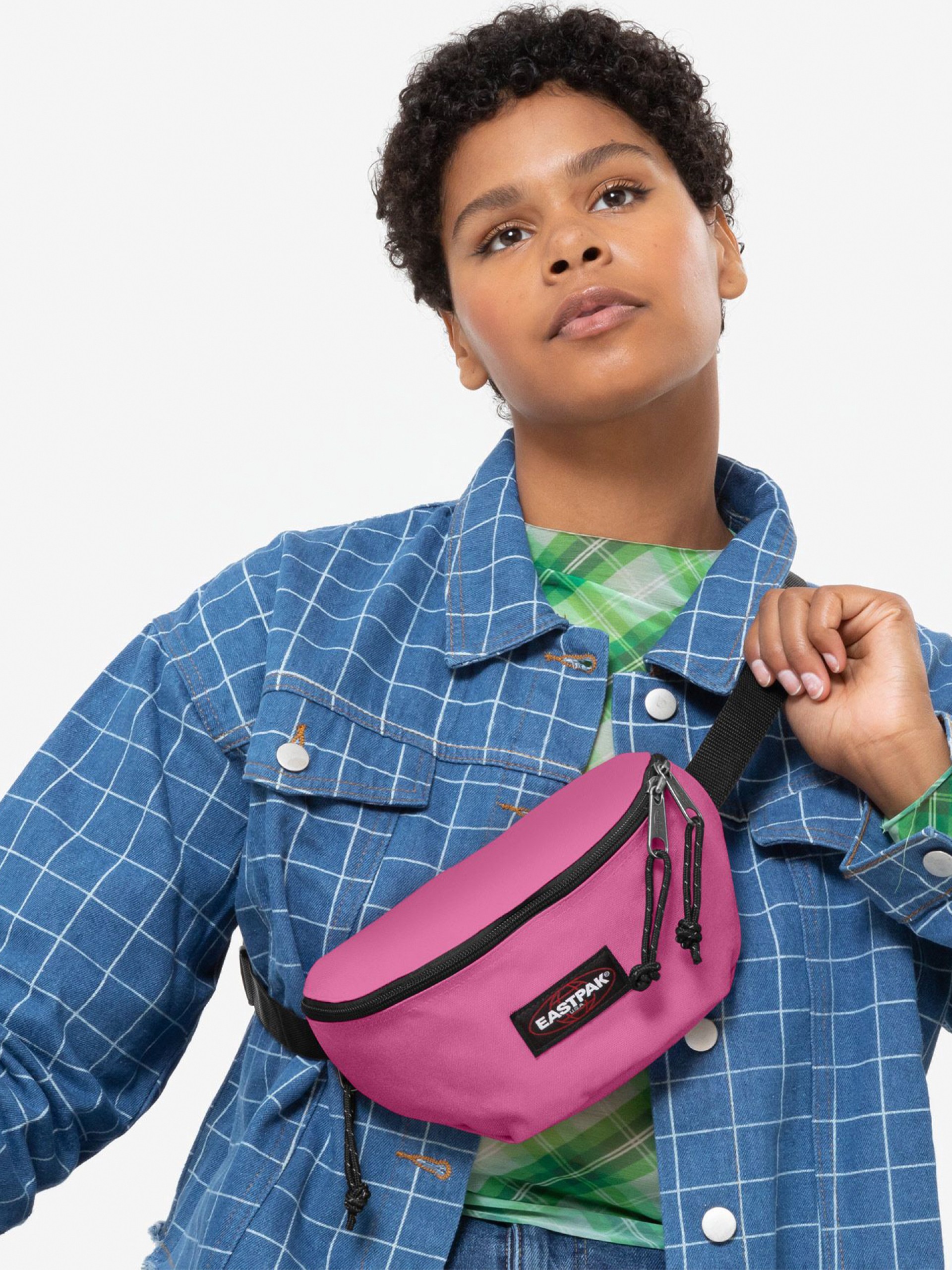 Bolsa de Cintura Eastpak Springer Panoramic Pink