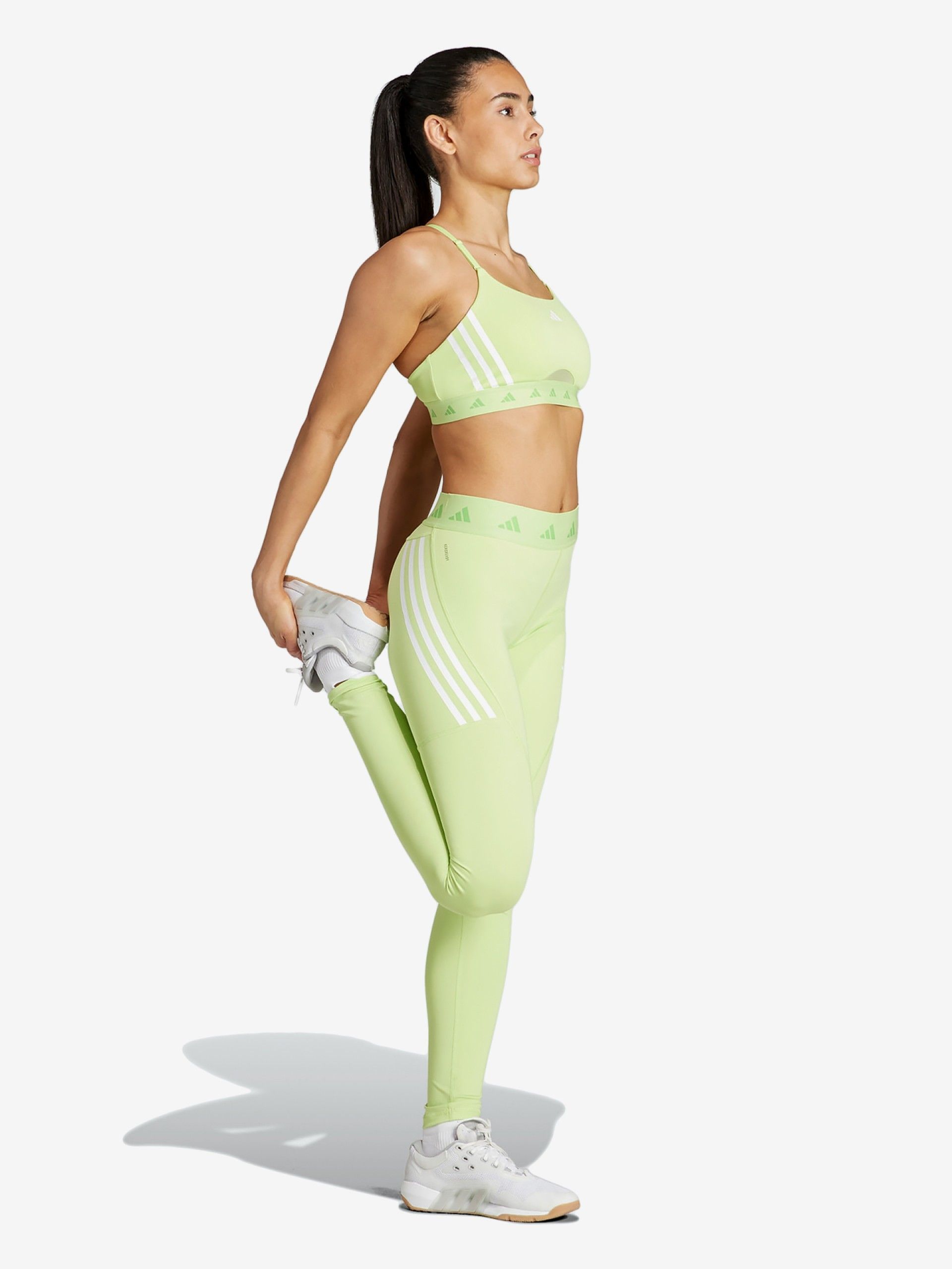 Sujetador Deportivo Adidas Adidas Aeroreact Hyperglam Sujeción Ligera