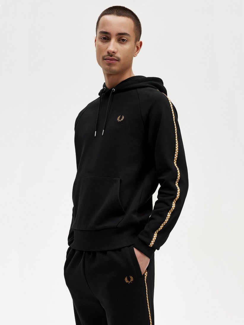 Sudadera Fred Perry Chequerboard Tape