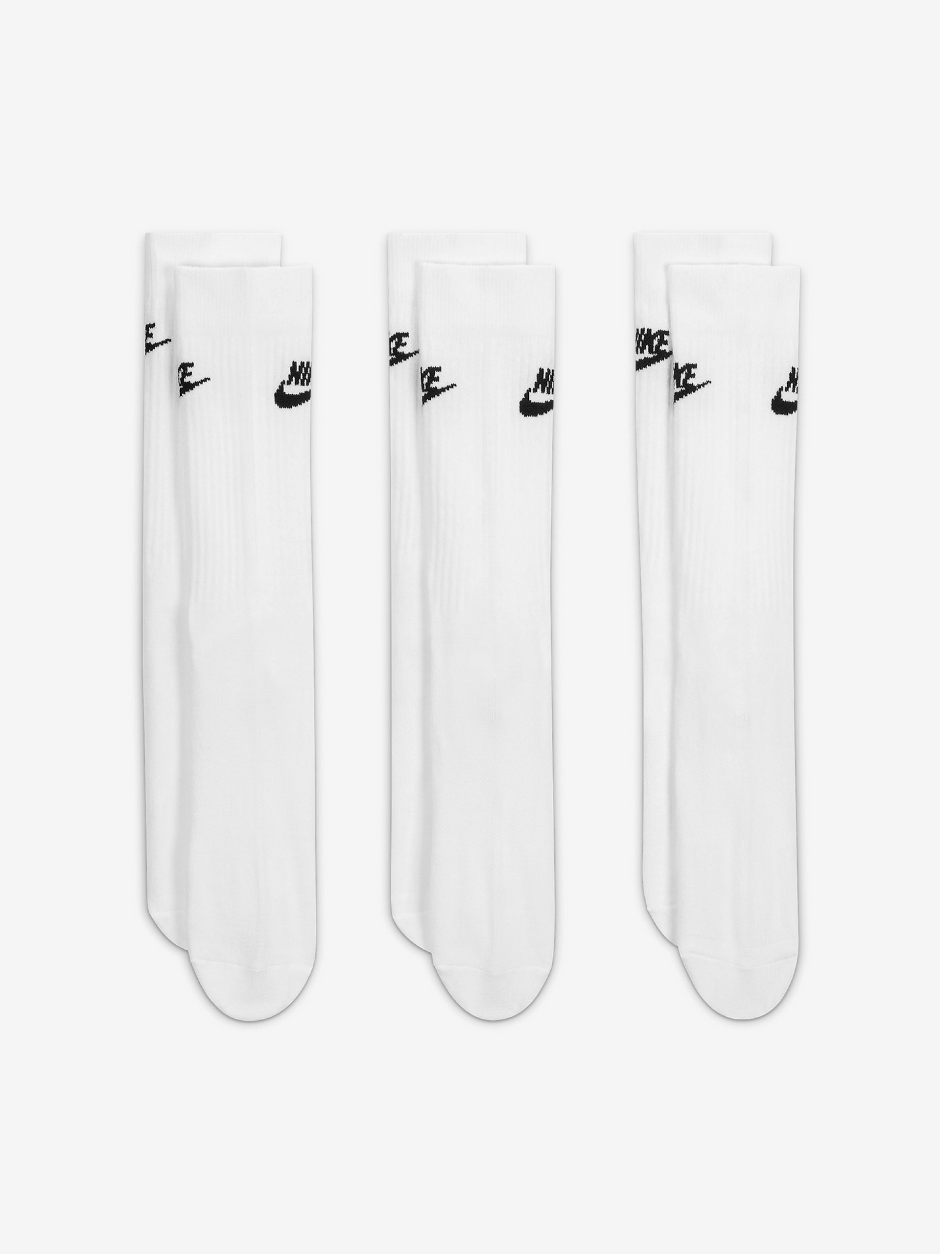 Calcetines Nike Sportswear Everyday Essential Blancos (3 Pares)