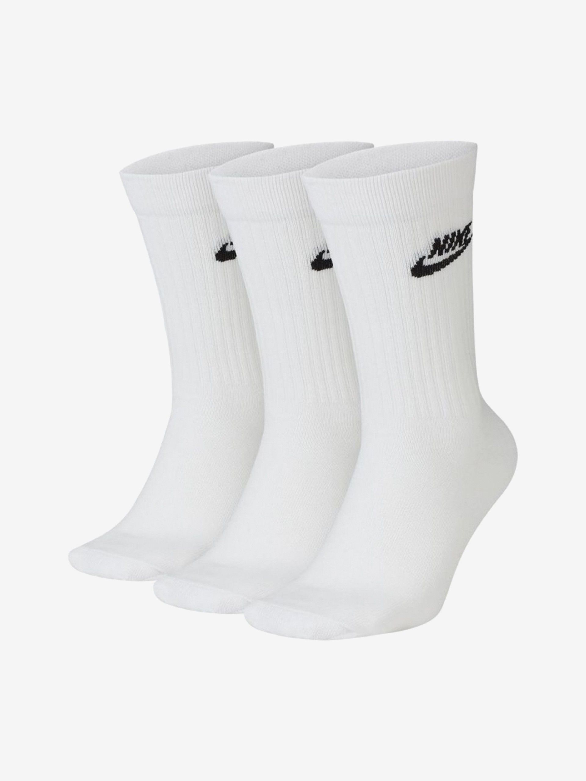 Calcetines Nike Sportswear Everyday Essential Blancos (3 Pares)